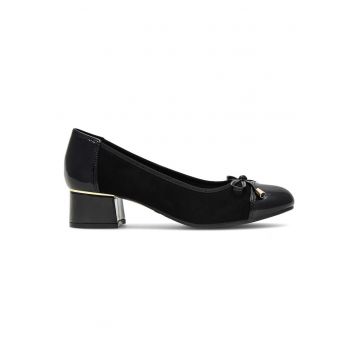 Pantofi dama -  Textil - Negru -