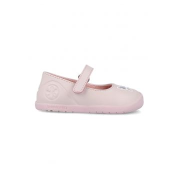Pantofi Mary Jane din piele - Roz pastel