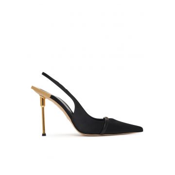 Pantofi pentru dama -  textil - negru
