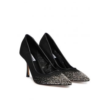 Pantofi  textil - negru
