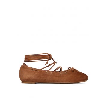 Balerini 40S6SHFP1S -  Piele naturala - Maro