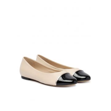 Balerini 9-22107-46 -  Piele naturala - Bej