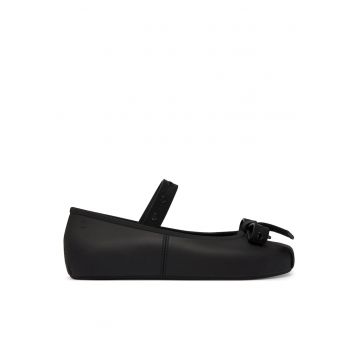 Balerini copii -  negru - material sintetic