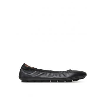Balerini dama Roxanne -  piele naturala - negru