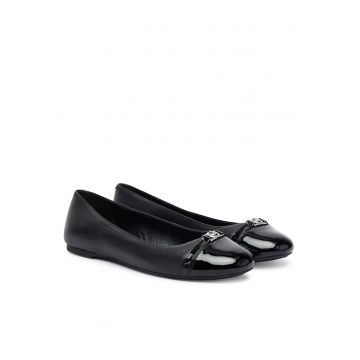 Balerini Mandy  piele naturala - negru - Negru