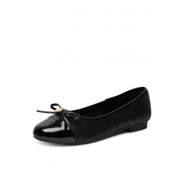 Balerini  textil - negru - Negru