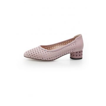 Pantofi  2601525 din piele naturala - Roz