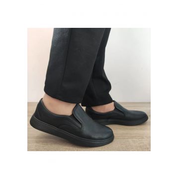 Pantofi Casual Barbati  2341-20 Negri - Negru - Negru
