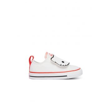 Pantofi copii A17704C -  Textil - Alb