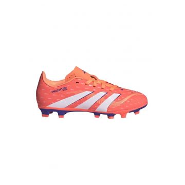 Pantofi cu crampoane - pentru fotbal Predator Club - Alb/Portocaliu