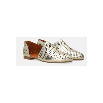 Pantofi d'Orsay din piele