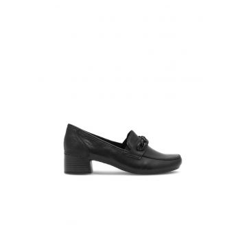 Pantofi dama -  590559 - Piele naturala - Negru -