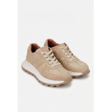 Pantofi dama bej stil clasic - Bej