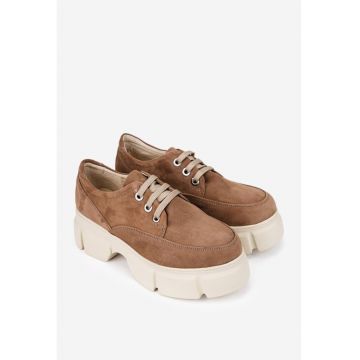 Pantofi dama maro eleganti - Maro deschis