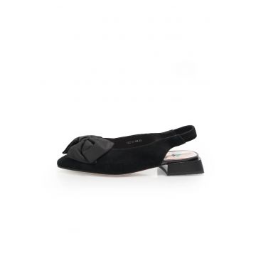 Pantofi Decupati  2501044 din piele naturala - Negru