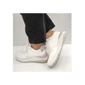 Pantofi Sport Dama  W2502-80 Albi - Alb - Alb