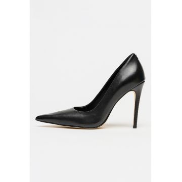 Pantofi stiletto din piele Elyse - Negru