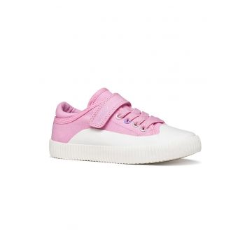 Tenisi low-cut cu velcro Tippeste - Roz
