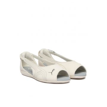 Balerini 404839 -  Piele naturala - Alb