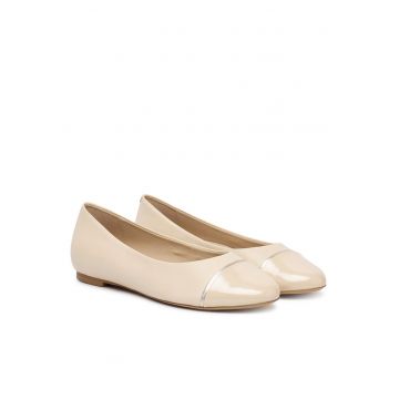 Balerini 9-22107-46 -  Piele naturala - Bej - Pentru dama