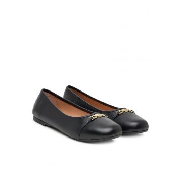 Balerini de dama -  piele naturala - negru