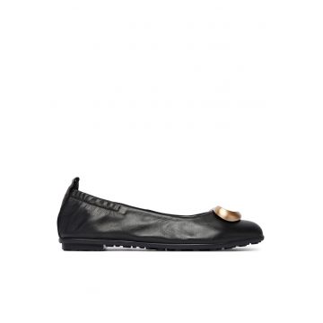 Balerini HV263931 -  Piele naturala - Negru