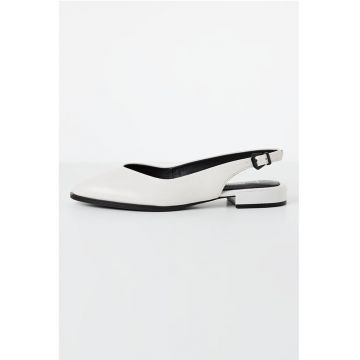 Balerini slingback din piele