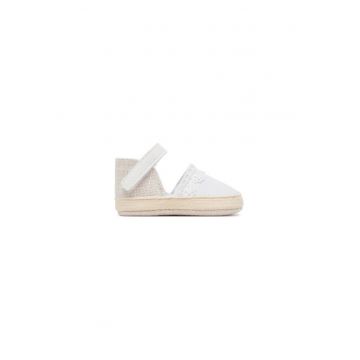 Espadrile fete  9901 - Textil - Alb