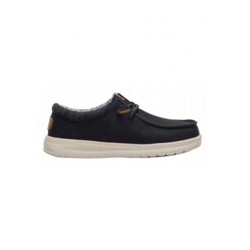Mocasini Copii Spuma EVA - Paul Youth Classic - Negru - Negru