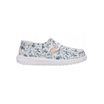 Mocasini Copii Spuma EVA - Wally Youth Minnie Mouse Print - Gri - Gri