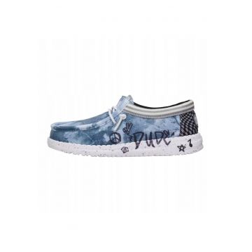 Mocasini Copii Spuma EVA - Wally Youth Varsity Jacket - Albastru - Albastru