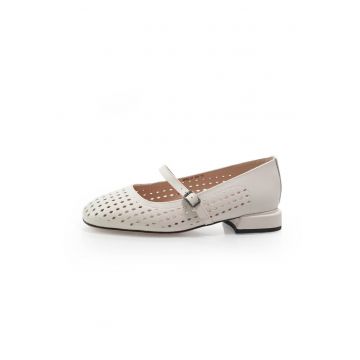 Pantofi  2601427 din piele naturala - Maro
