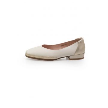 Pantofi  2601490 din piele naturala - Bej