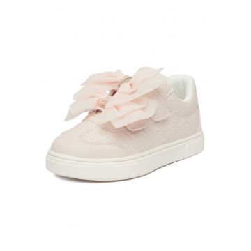 Pantofi copii -  adidasi - roz - sintetic - inchidere velcro