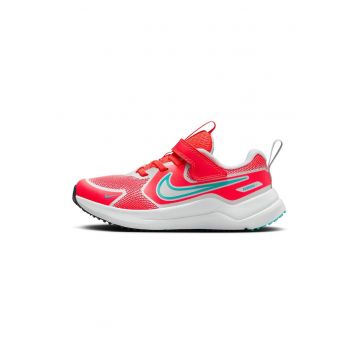 - Pantofi Cosmic cu inchidere velcro pentru alergare - Rosu/Gri deschis