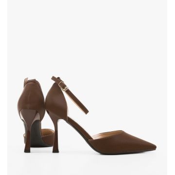 Pantofi cu toc Zaker Maro