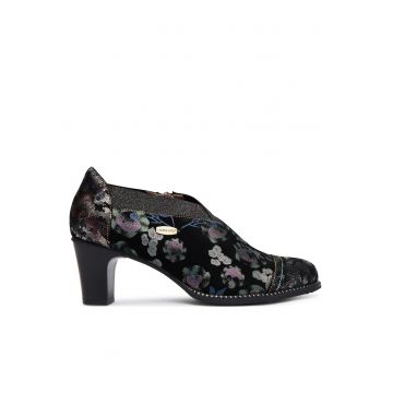 Pantofi dama -  Cerise - piele naturala - culoare multicolor