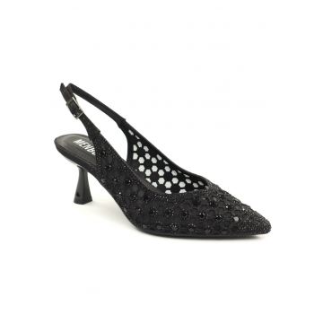 Pantofi dama decupati AM728 - Negru