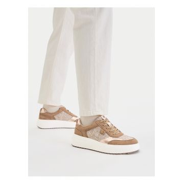 Pantofi dama -  piele naturala - confort - maro