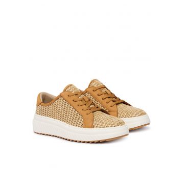 Pantofi dama -  piele naturala - maro - confortabili