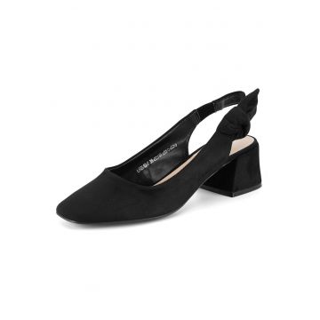 Pantofi dama -  textil - negru