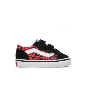 Adidasi copii -  velcro - roz - material textil -