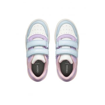 Adidasi Fete -  piele ecologica - multicolor -