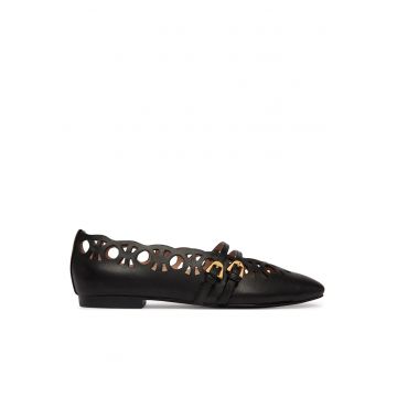 Balerini 6G 19 01 01 -  Piele naturala - Negru -