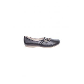 Balerini dama  387653 - Piele naturala - Negru
