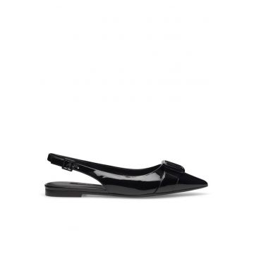 Balerini dama - 88320 -  Piele naturala - Negru