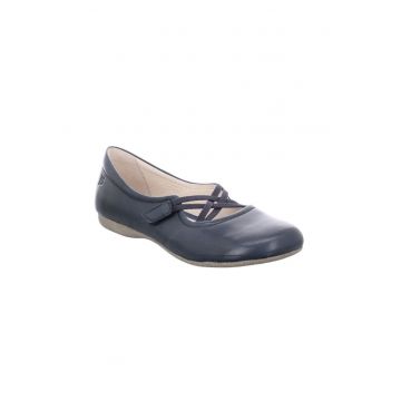 Balerini dama -  Fiona 39 Ocean - Piele naturala - Bleumarin