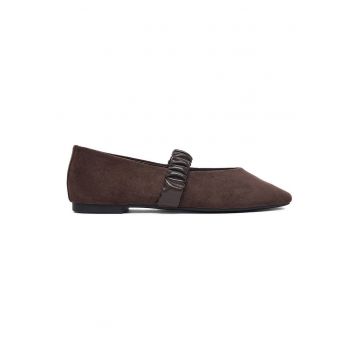 Balerini -  Pentru dama - Maro - Textil