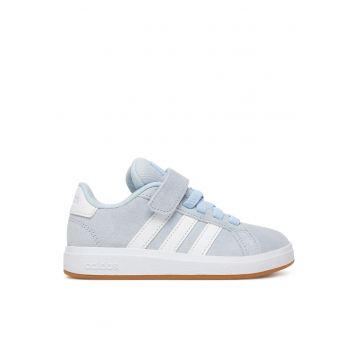 i copii - Adidas - piele naturala - albastru - velcro -