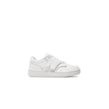 Pantofi copii -  cu velcro - alb - piele naturala